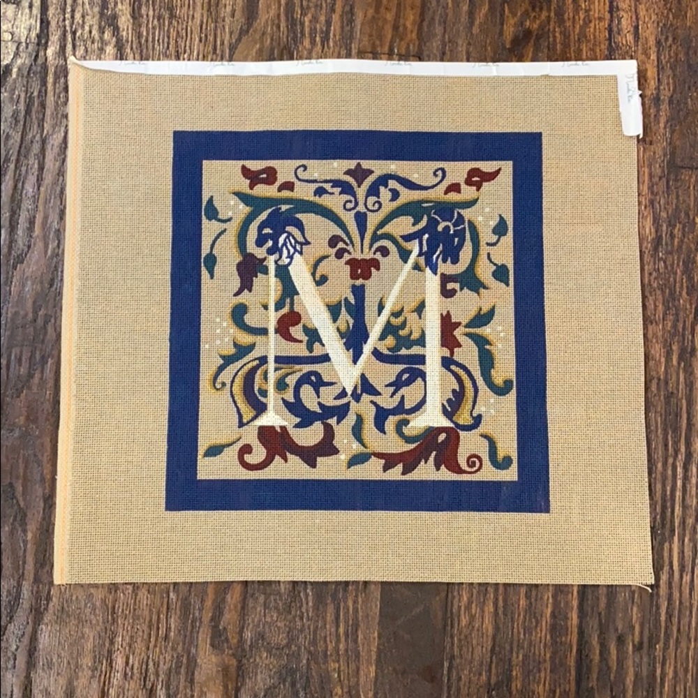 Hand painted needlepoint!!